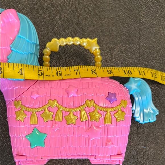 Polly Pocket Unicorn Partyland Pink and Blue Kids Toy Set - Picture 8 of 15